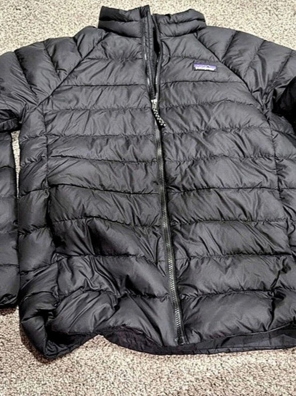 Patagonia Girls Down With It Jacket Black Puffer